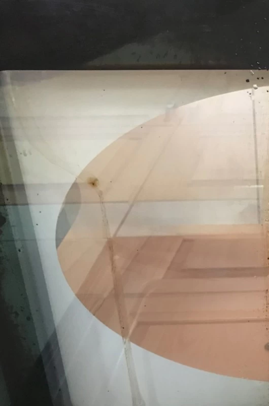 After steam cleaning